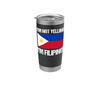No estoy gritando la bandera del país filipino, cita de Filipinas Vaso térmico de acero inoxidable de doble pared