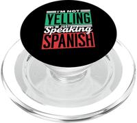 No Estoy Gritando Sólo Hablo Español País México Mexicano PopSockets PopGrip para MagSafe