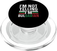 No Estoy Gritando Soy búlgaro | Bandera de Bulgaria | Búlgaro PopSockets PopGrip para MagSafe