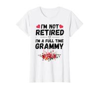 No Estoy jubilada, Soy una Abuela Divertida de los Grammy a Tiempo Completo Camiseta