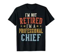 No Estoy Jubilado Soy un Jefe Profesional Día del Padre Camiseta