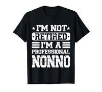 No estoy jubilado, soy un no profesional, no es divertido el Día del Padre Camiseta