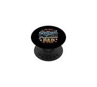No Estoy Jubilado Soy un Papanicolaou Profesional Día del Padre PopSockets PopGrip Adhesivo