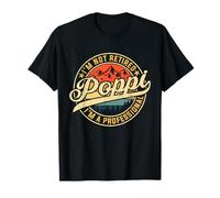 No estoy jubilado, soy un Poppi profesional Divertido Día del Padre Camiseta