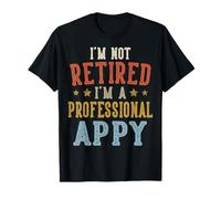No Estoy Jubilado, Soy un Profesional, Feliz y Divertido Día del Padre Camiseta