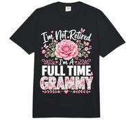 No Estoy Jubilado Soy una Abuela de jubilación Grammy a Tiempo Completo Comfort Colors Adult Heavyweight T-Shirt