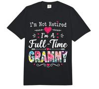 No Estoy Jubilado Soy una Abuela de jubilación Grammy a Tiempo Completo Comfort Colors Adult Heavyweight T-Shirt