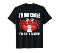 No estoy llorando, soy solo un horóscopo de cáncer signo del zodiaco Camiseta