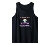 No Estoy Loco, es Solo mi Rostro de Bruja en Reposo Camiseta sin Mangas