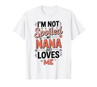 No Estoy malcriada, mi Abuela me ama, la Mejor Amiga de Funny Kids Camiseta
