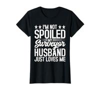 No Estoy mimado Mi Esposo topógrafo Solo me ama Camiseta