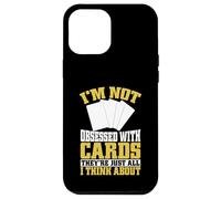 No Estoy obsesionado con Card Funny Trading Card Carcasa para iPhone 12 Pro MAX
