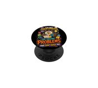 No Estoy Pensando Demasiado Que Estoy preresolviendo el Problema, búho Divertido PopSockets PopGrip Adhesivo