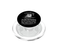 No Estoy Pensando Demasiado Que Estoy preresolviendo el Problema, búho Divertido PopSockets PopGrip para MagSafe