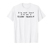 No Estoy perdido Estoy en una búsqueda Lateral Humor Divertido Gamer Camiseta