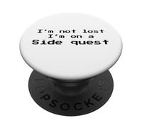 No Estoy perdido Estoy en una búsqueda Lateral Humor Divertido Gamer PopSockets PopGrip Adhesivo