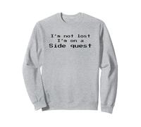 No Estoy perdido Estoy en una búsqueda Lateral Humor Divertido Gamer Sudadera