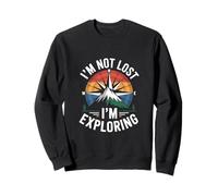 No estoy perdido, estoy explorando las vacaciones de campamento Sudadera