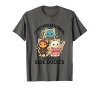 No Estoy posponiendo Las Cosas Estoy Haciendo misiones secundarias RPG Gamer Camiseta
