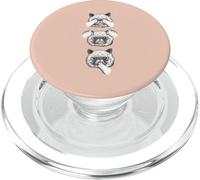 No Evil Exotic Shorthair PopSockets PopGrip para MagSafe