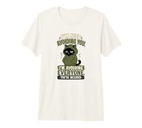 No evitarte Evitar Que Todos los Gatos Negros introvertidos Camiseta Premium