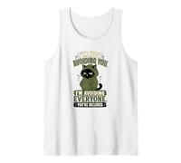 No evitarte Evitar Que Todos los Gatos Negros introvertidos Camiseta sin Mangas