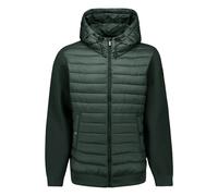 No Excess Jacket Hooded Padded Mix With Knit Dark Steel Talla: XL | Chaquetas Finas Outlet | Hombre | Blanco