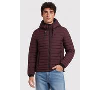 No Excess Jacket Hooded Short Fit Padded Aubergine Talla: L | Chaquetas de Invierno Outlet | Hombre