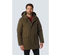 No Excess Jacket Long Fit Hooded Taupe Talla: XXL | Parkas Outlet | Hombre | Negro