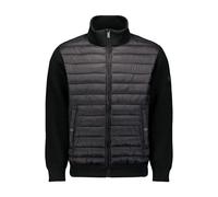 No Excess Jacket Stand Up Collar Padded Mix With Knit Black Talla: XL | Chaquetas Finas Outlet | Hombre | Negro