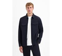 No Excess Overshirt Full Zipper Stretch Sedoc Night Talla: L | Camisas Casuales Outlet | Hombre | Negro