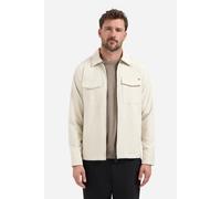 No Excess Overshirt Full Zipper Stretch Sedoc Stone Talla: M | Camisas Casuales Outlet | Hombre