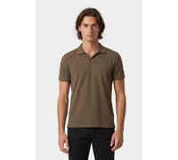 No Excess Polo V Solid Stretch Dark Moss Talla: M | Polos Outlet | Hombre