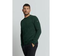 No Excess Pullover Crewneck 2 Coloured Chenille Dark Green Talla: XXL | Jerséis Outlet | Hombre | Verde