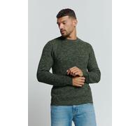 No Excess Pullover Crewneck 3 Coloured Rib Dark Green Talla: XXL | Jerséis Outlet | Hombre | Verde