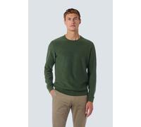 No Excess Pullover Crewneck Garment Dyed + Stone Washed Dark Green Talla: XL | Jerséis Outlet | Hombre | Verde