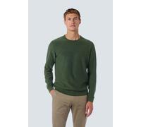 No Excess Pullover Crewneck Garment Dyed + Stone Washed Dark Green Talla: XXL | Jerséis Outlet | Hombre | Verde