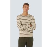 No Excess Pullover Crewneck Stripe Cream Talla: XXXL | Jerséis Outlet | Hombre | Blanco
