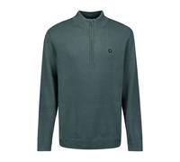 No Excess Pullover Half Zipper Solid Knit Dark Steel Talla: 3XL | Jerséis cuello Alto Outlet | Hombre