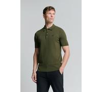 No Excess Pullover Short Sleeve Polo Button Solid Dark Moss Talla: XXL | Polos Outlet | Hombre