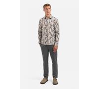 No Excess Shirt Allover Printed Fine Corduroy Taupe Talla: L | Camisas Casuales Outlet | Hombre | Negro
