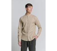 No Excess Shirt Granddad Solid With Linen Light Desert Talla: XL | Camisas de Trabajo Outlet | Hombre | Blanco