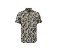 No Excess Shirt Short Sleeve Allover Printed Mint Talla: L | Camisas de Trabajo Outlet | Hombre | Cian