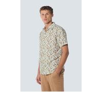 No Excess Shirt Short Sleeve Allover Printed With Linen Green Talla: S | Camisas Casuales Outlet | Hombre | Verde