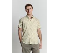 No Excess Shirt Short Sleeve Allover Printed Yellow Talla: M | Camisas Casuales Outlet | Hombre | Amarillo