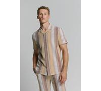 No Excess Shirt Short Sleeve Jersey Revers Collar Multi Colour Vertica Talla: S | Camisas Casuales Outlet | Hombre