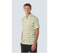 No Excess Shirt Short Sleeve Resort Collar Allover Printed Offwhite Talla: L | Camisas Casuales Outlet | Hombre | Blanco