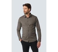 No Excess Shirt Stretch Allover Printed Aubergine Talla: L | Camisas Casuales Outlet | Hombre