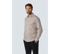 No Excess Shirt Stretch Allover Printed Aubergine Talla: M | Camisas Casuales Outlet | Hombre