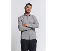 No Excess Shirt Stretch Allover Printed Blueberry Talla: M | Camisas Casuales Outlet | Hombre | Azul